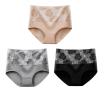 ✨Letzter Tag Kaufe 1 und erhalte 3 Packungen (JE NUR 6,33 €)🔥Damen-Slip mit hoher Taille und Bauchkontrolle aus reiner Baumwolle in Übergröße