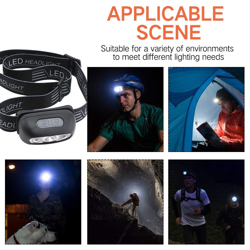 49% OFF TODAY🎁Waterproof Sensor Led Headlamp-BUY 2 GET 1 FREE