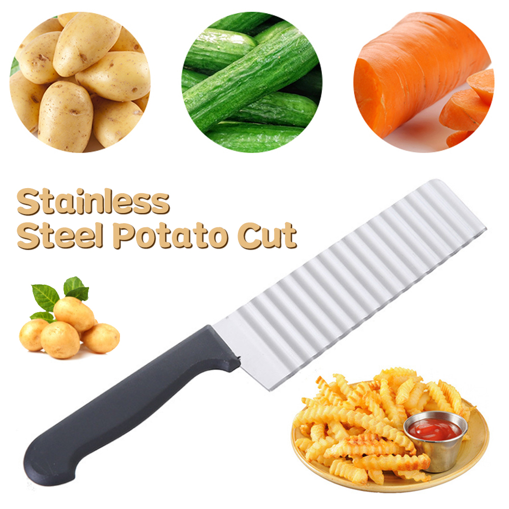 (🔥Last Day Promotion- SAVE 48% OFF)Crinkle Potato Cutter(buy 2 get 1 free now)
