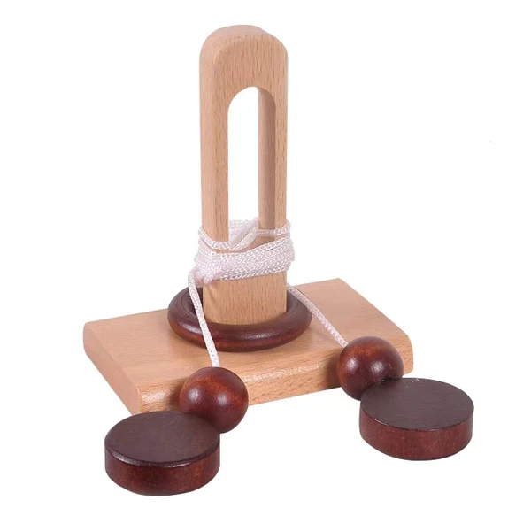 Wooden Sleeve Puzzle Rope(Buy 2 Free Shipping)