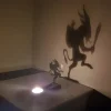 Funny Shadow Stand - Halloween Metal Candle Holder