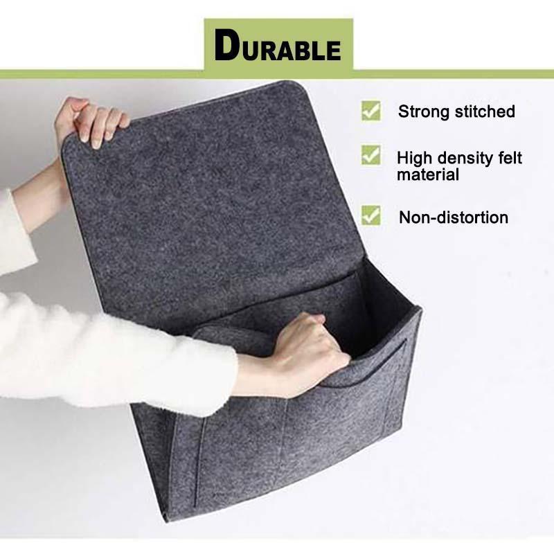 Last Day Promotion 48% OFF - Sofa Bedside Felt Storage Bag