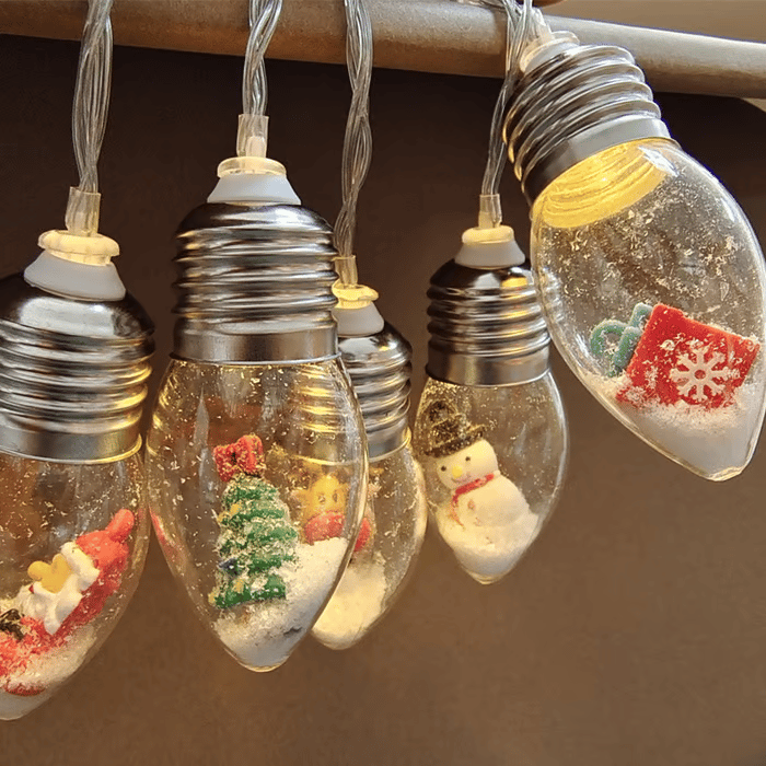 🎄Christmas Vintage Decor String Light - Led Bulbs String Lights🎅