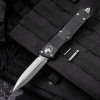 Microtech D2 Steel Aviation Aluminum Tactical Camping Self-Defense Knife