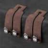 TwinHook Leather Car Headrest Hangers