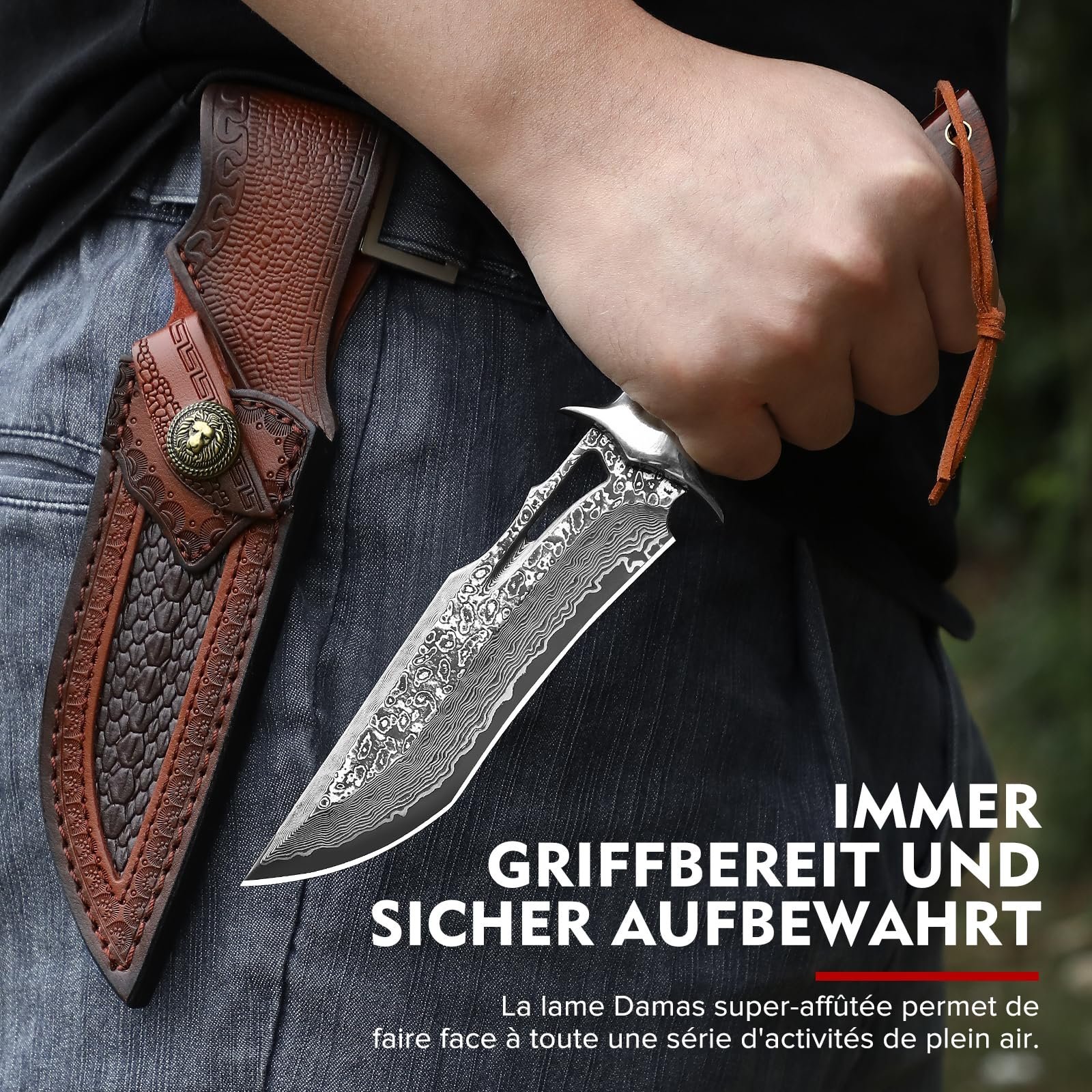 Survival Knives Fulltang EDC Hunting Knives - FREE SHIPPING