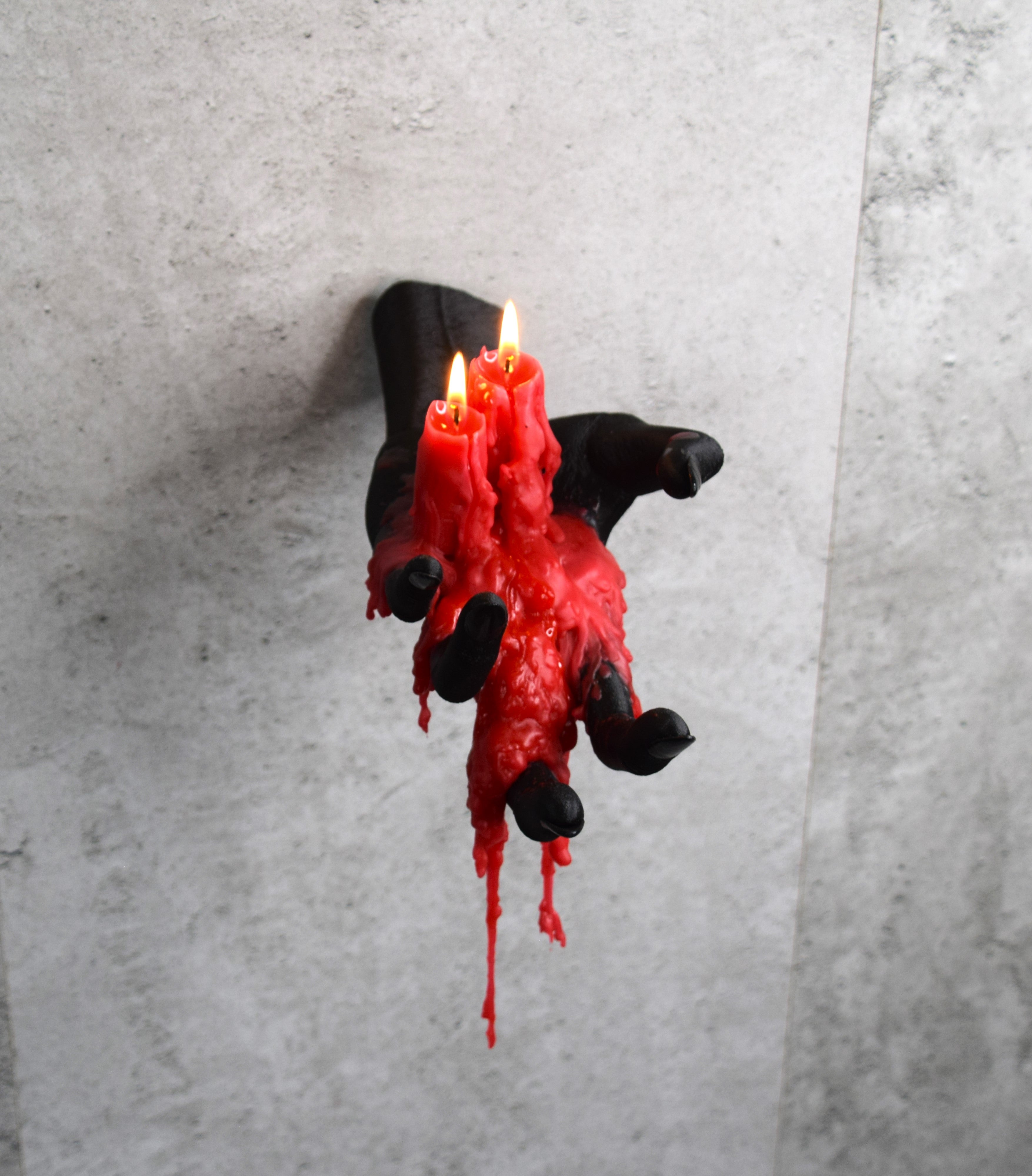 Witch Hand decor life size, Hand holder, Halloween decoration, Gothic decor, Decor display