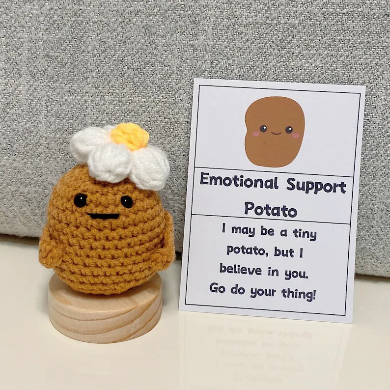 🥔Handmade Emotional Support Positive Potato Gift