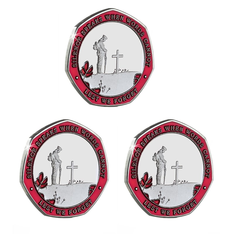 Limited Edition - Red Poppy Soldiers Commemorative Insignia