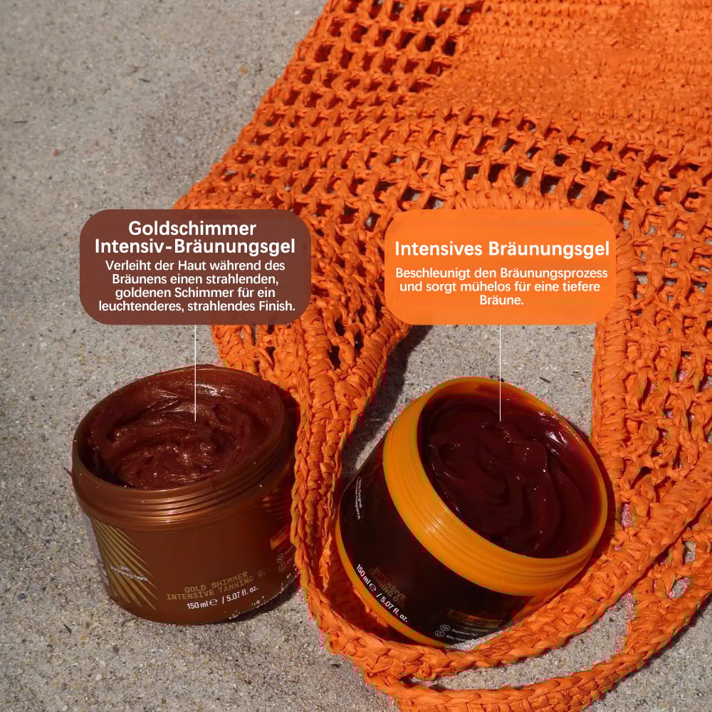🔥Letzter Tag Verkauf 49% Rabatt  ✨Luxuriöses, goldschimmerndes Intensiv-Bräunungsgel