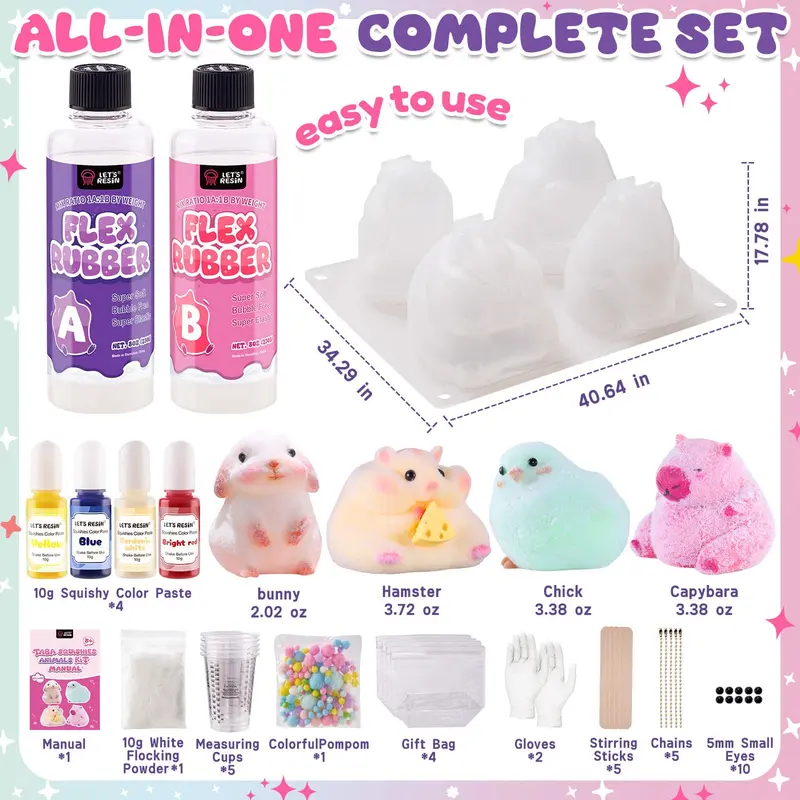 💥HOT SALE 49% OFF Flex Rubber for Taba Squishy Kit