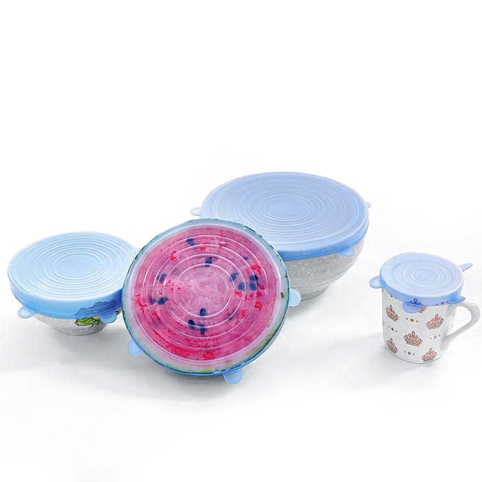 Zero-Waste Reusable Lids (6 Piece Set)