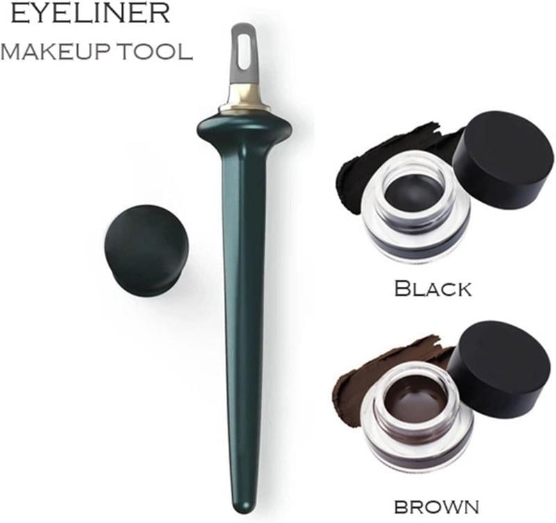 🎁TikTok Last Day Sale - 70% OFF🎉 Silicone Eye Liner Tool with Eyeliner Cream