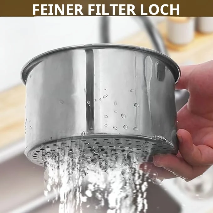 🔥Siebkorb aus Edelstahl in Schwanenform für die Spüle