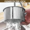 🔥Siebkorb aus Edelstahl in Schwanenform für die Spüle