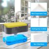 Early Christmas Hot Sale 50% OFF- 2-in-1 Soap Pump Dispenser and Sponge Holder(Buy 2 Free Shipping)