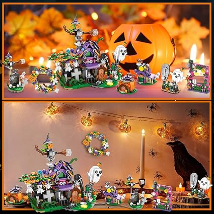 🔥Halloween Sale !!!  49% OFF - Advent Calendar Kids Halloween Building Blocks (BUY 2 GET FREE SHIPPING)