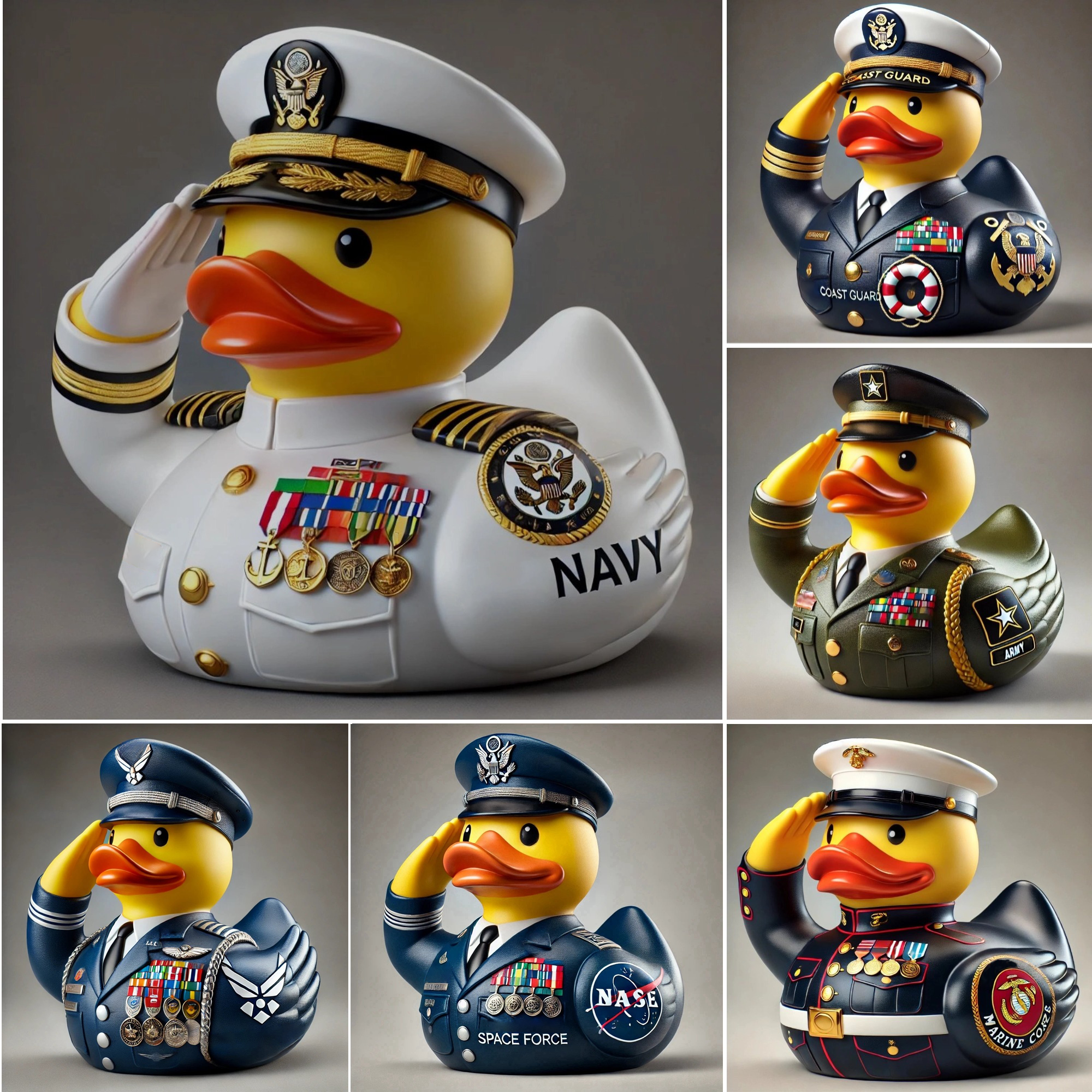 🔥Honor and Tribute with Our Veterans Day Duck Collection!