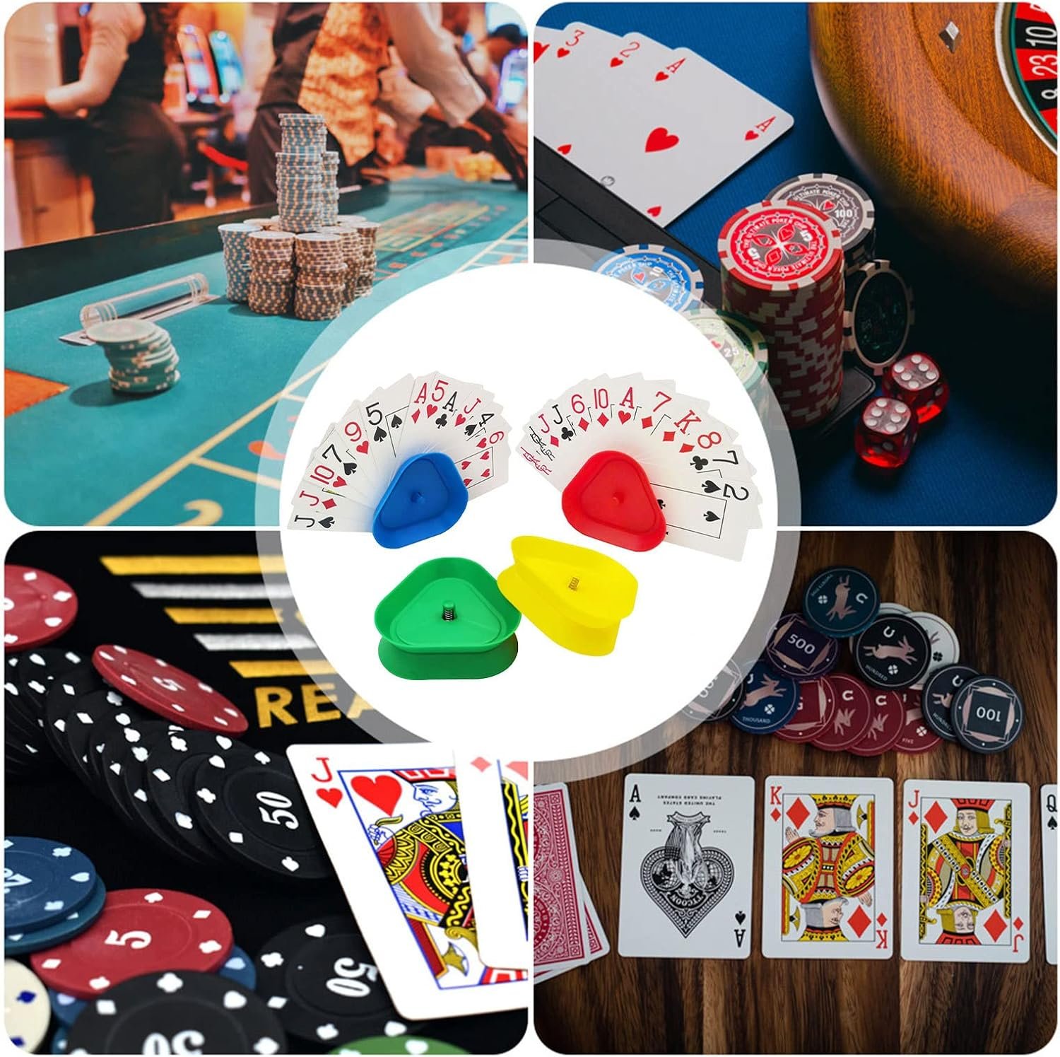 🎁TikTok Last Day Promotion -70% OFF🔥Playing Card Games Holder (4PCS)🃏 -🏆#1 New Year Best-Seller 🎉