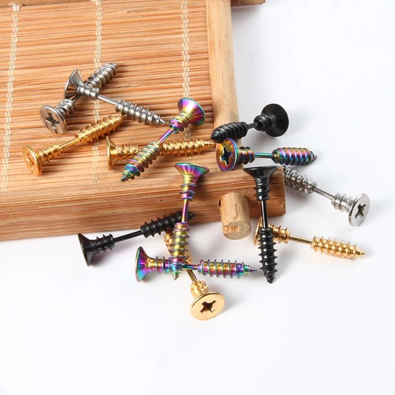 (🎉EARLY NEW YEAR SALE - 48% OFF)Screw Stud Earrings🔥BUY 2 GET EXTRA 10% OFF