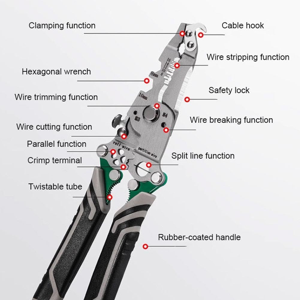 🔥Hot Sale 49% OFF🔧18 in 1 Foldable Wire Stripper