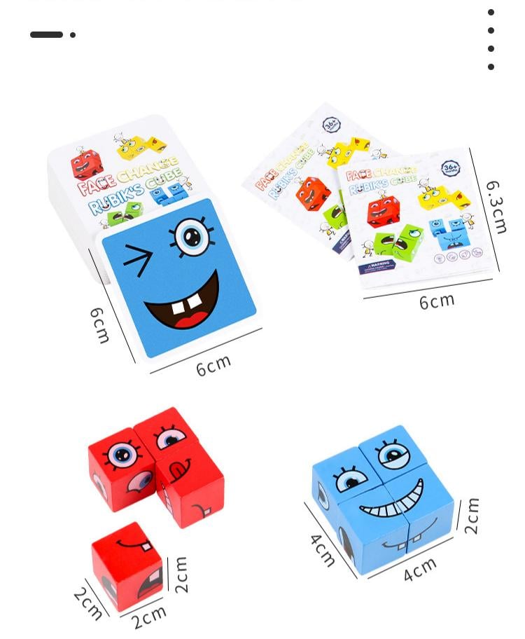 💥Last Day Promotion - 50% OFF💥Face-Changing Magic Cube Building Blocks