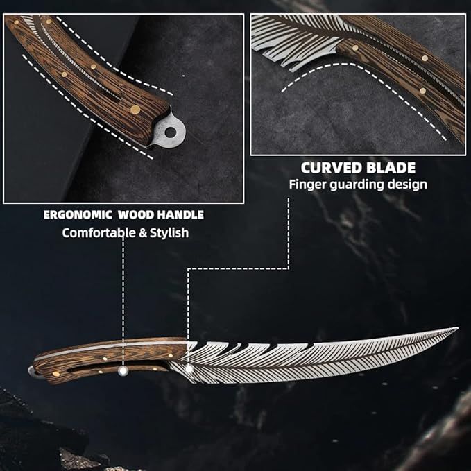 🔔Feather Boning Knife Forged Knife