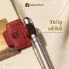 🔥Last Day Promotion 50% OFF🔥Personalized Magnetic Leather Pen Holder Bookmark