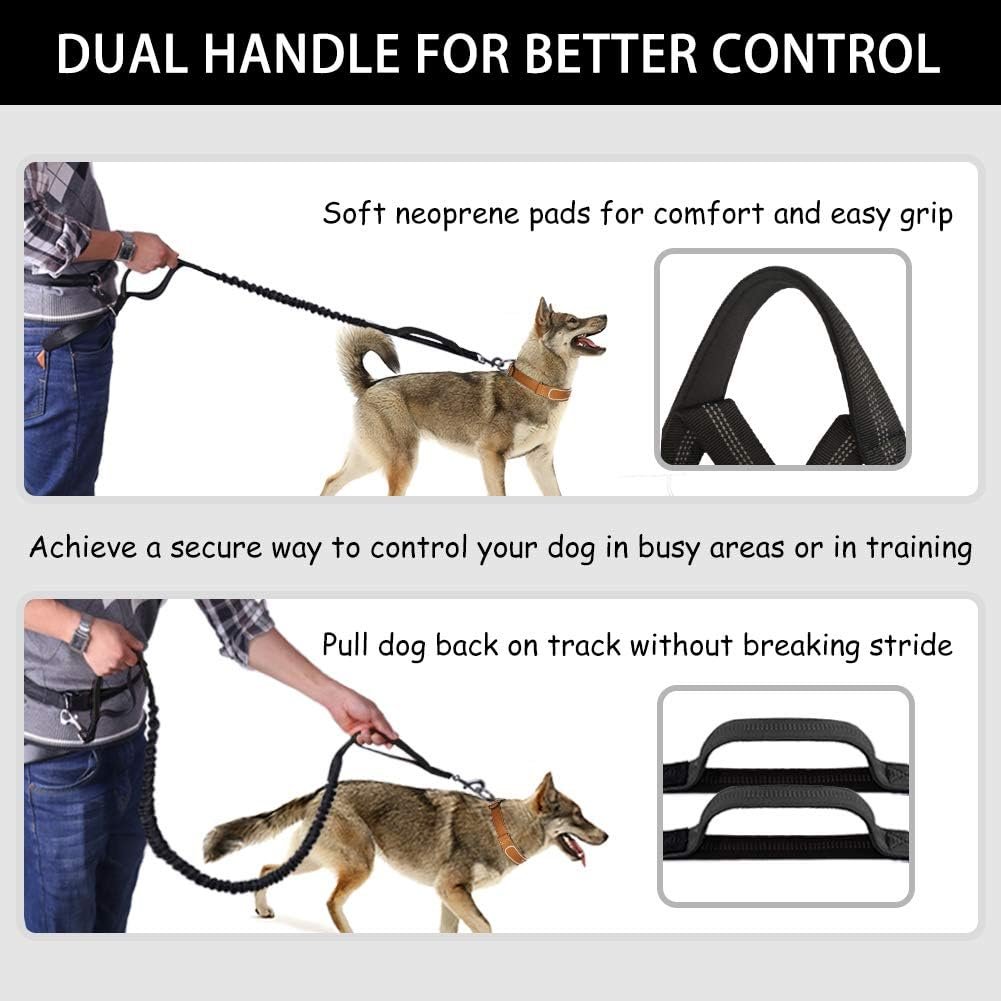 🔥Last Day Promotion 70% OFF💥Hands Free Dog Leash with Zipper Pouch