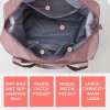 🎁 Summer Hot Sale- 50% OFF🎁Collapsible Waterproof Large Capacity Travel Handbag (BUY 2 GET FREE SHIPPING)