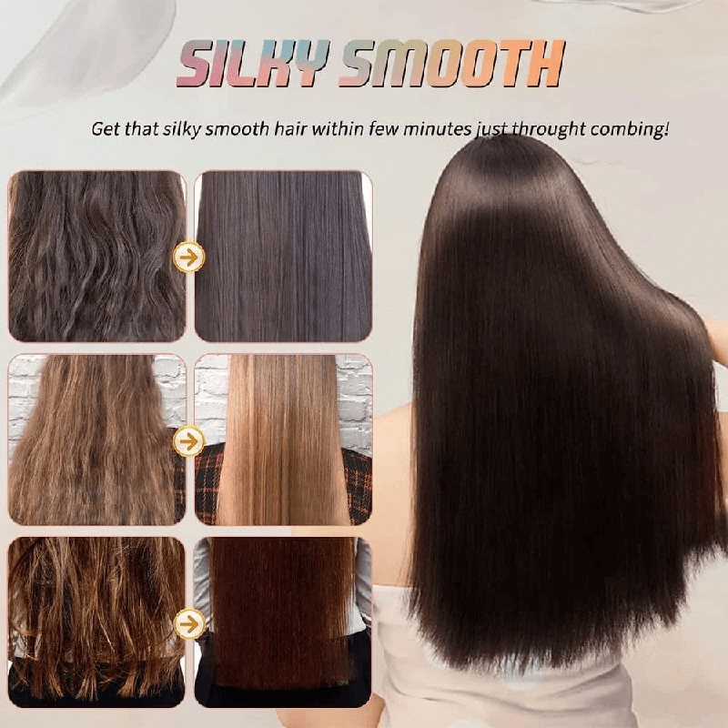 (🔥Last Day Promotion - 50% OFF) Silk & Gloss Hair Straightening Cream, Buy 2 Free Shipping