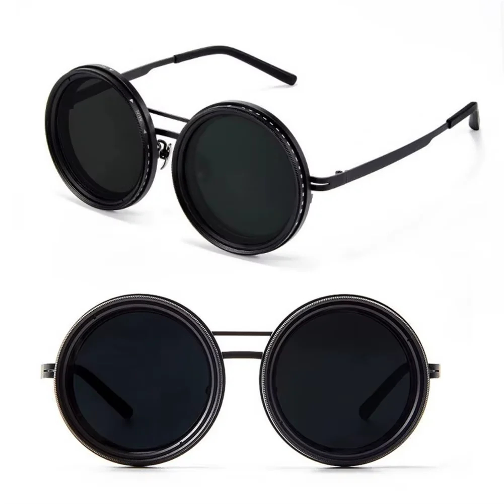 LUMNIX™ Adjustable ND Filter Sunglasses – 9-Level Light Control