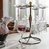 Serene Soirée Diamond Wine Glasses