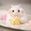 <strong>🧀Handmade</strong> Cute hamster