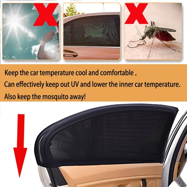 (🔥Last Day Promotion- SAVE 48% OFF)Car Window Shade Mosquito Blocker