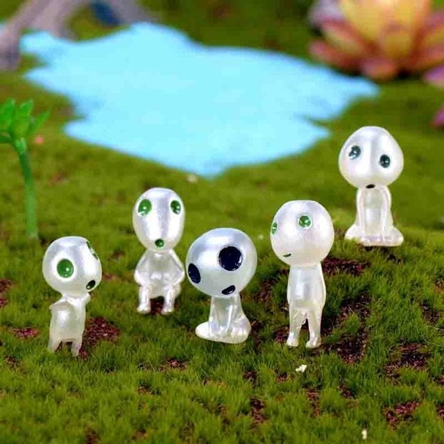 👻Luminous garden ghost miniature figurines