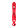 3 In 1 Clit Tickling G Spot Wiggling Dildo Vibrator