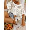 Letzter Tag 49 % Rabatt 🎁Damen Sommerpullover mit U-Ausschnitt und kurzen Ärmeln