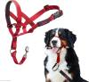 HALTI Headcollar - To Stop Your Dog Pulling on the Leash. Adjustable, Reflective and Lightweight, with Padded Nose Band. Dog Training Anti-Pull Collar for Medium Dogs (Size 3, Red)