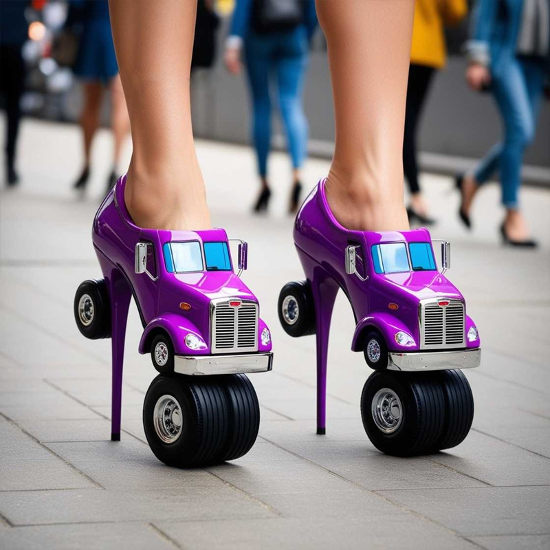 🚚Car high heels