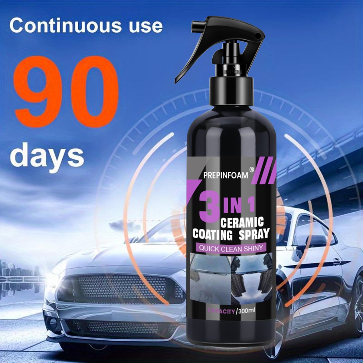 🔥Last Day Promotion 70% OFF🔥High Protection Fast Nano Ceramic Coating Spray