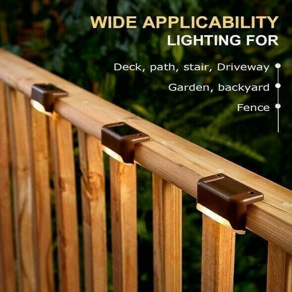 🔥Last Day Promotion 50% OFF🔥Waterproof Outdoor Solar Deck Lights