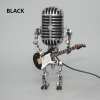 🔥Last Day Promotion - 60% OFF🎁🤖Vintage Metal Microphone Robot Desk Lamp🎸