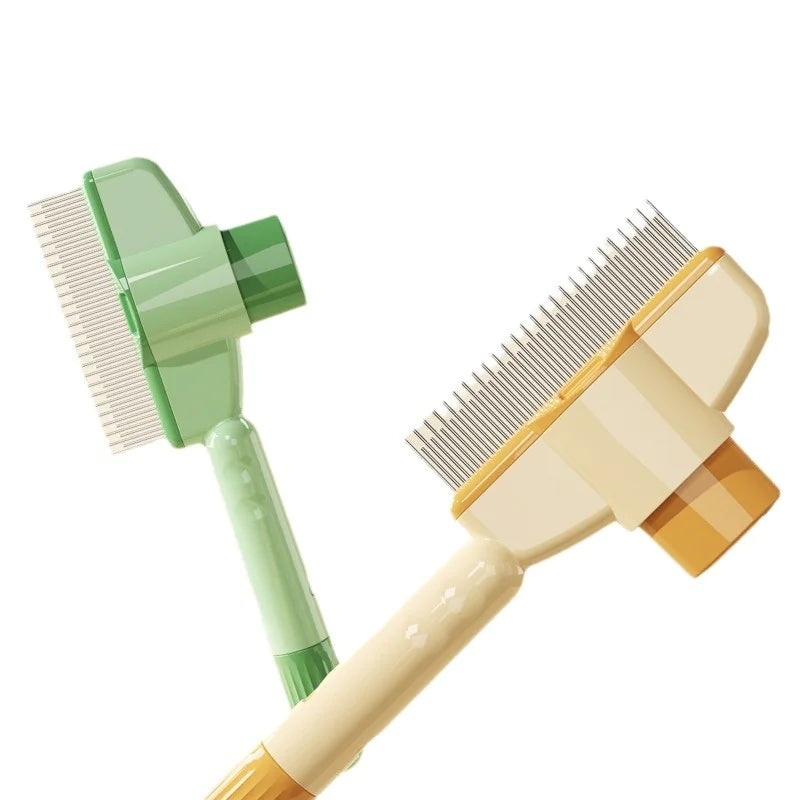 💥LAST DAY SALE 50% OFF💥Self-Cleaning Pet Hair Comb with Release Button