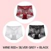 💝LAST DAY 48% OFF 💝-Ladies Silk Lace Handmade Underwear Pack (Buy 2 Get 1 Free)