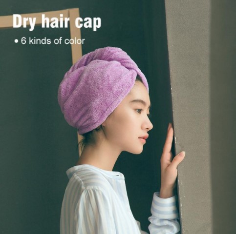 (Easter Promotion- 50% OFF) Quick Magic Hair Dry Hat-Buy 4 Get Extra 15% Off & Free Shipping