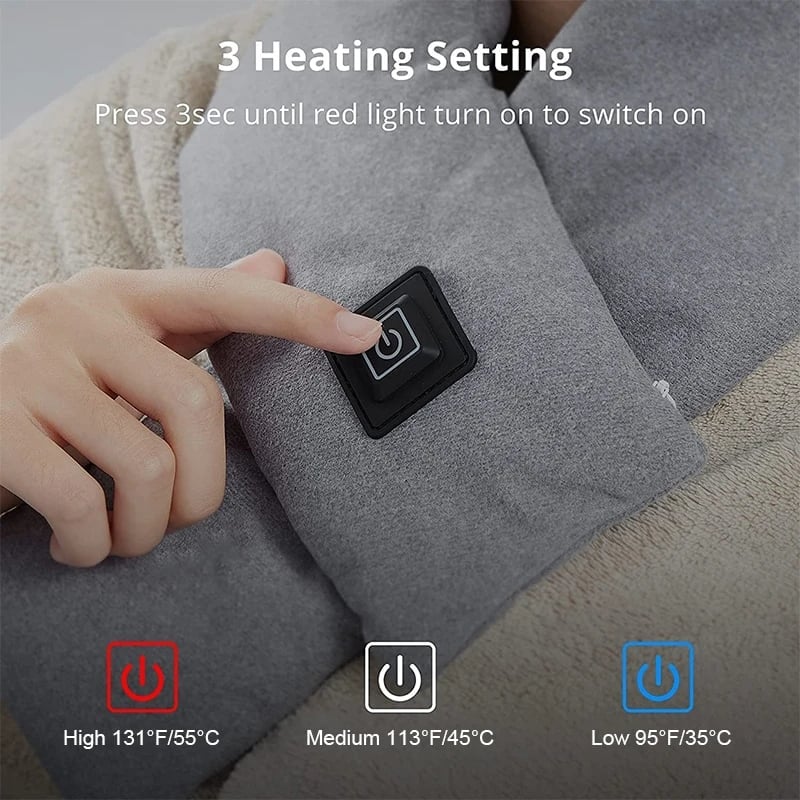 (Christmas Hot Sale- 48% OFF) Intelligent Electric Heating Scarf- Buy 3 Get Extra 15% OFF & Free Shipping