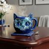 🎁TikTok Last Day Sale - 70% OFF🔥NEW HANDMADE Crystal Cat Face Mugs – Limited Edition☕
