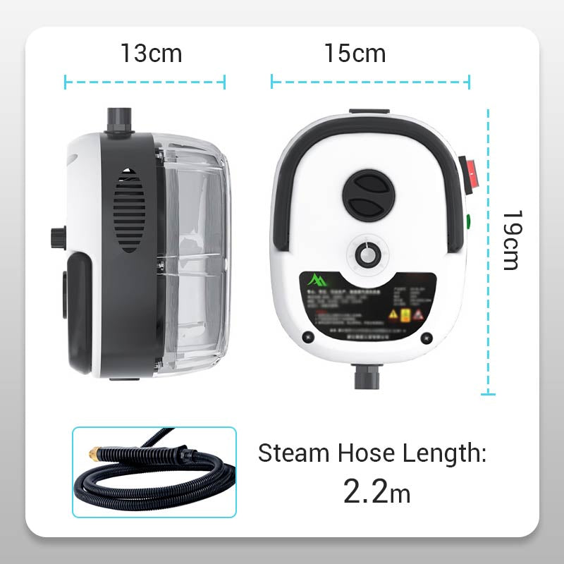 2500W Handheld High-Temperature Pressurized Steam Cleaner & Free Shipping