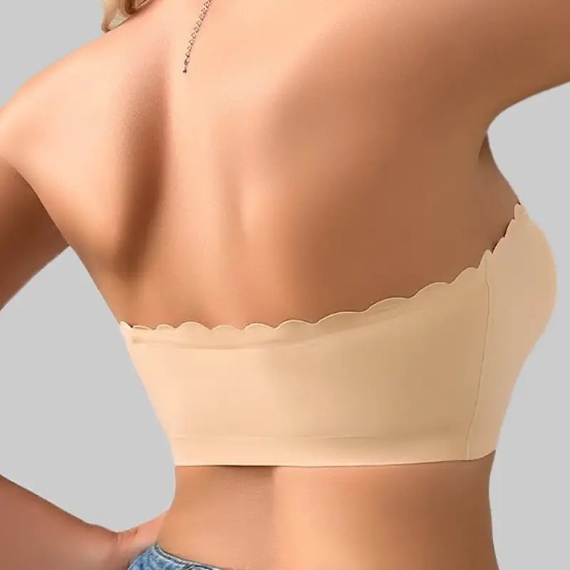 🏆Letzter Tag 49% Rabatt❤️ Nahtloser, trägerloser Bandeau-BH mit Frontverschluss